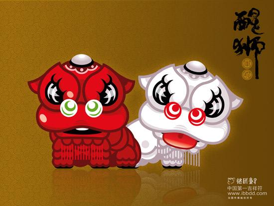 招财童子系列之国粹醒狮震撼登场(5)