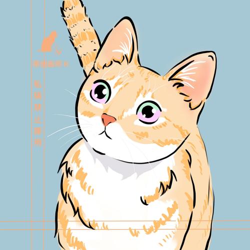 q版橘猫头像