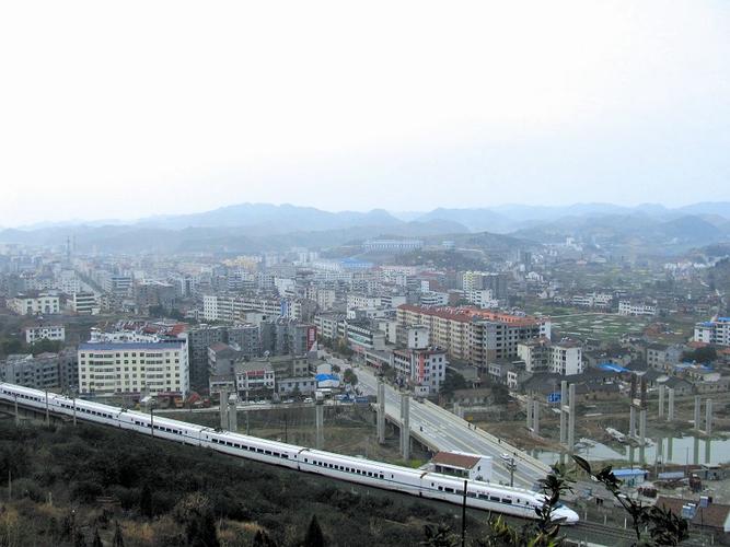 六里坪镇全景