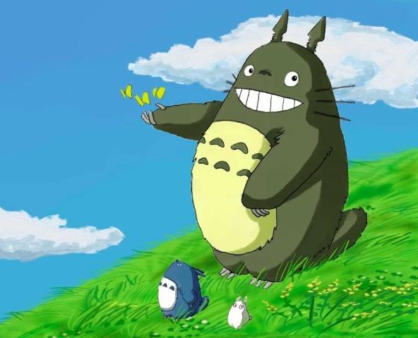 可爱的龙猫头像图片