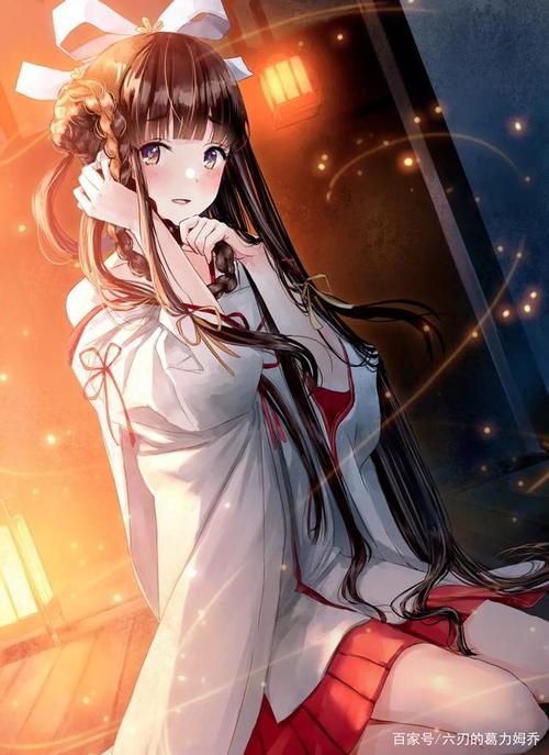 周末的福利!那些唯美的二次元红白巫女!