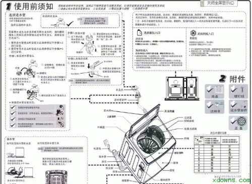 海尔ms90-bz958洗衣机使用说明书