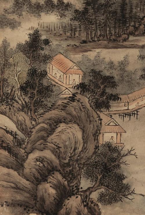 古玩收藏精品 69 书画精品 69 中国山水画精品 69 清 王敬铭