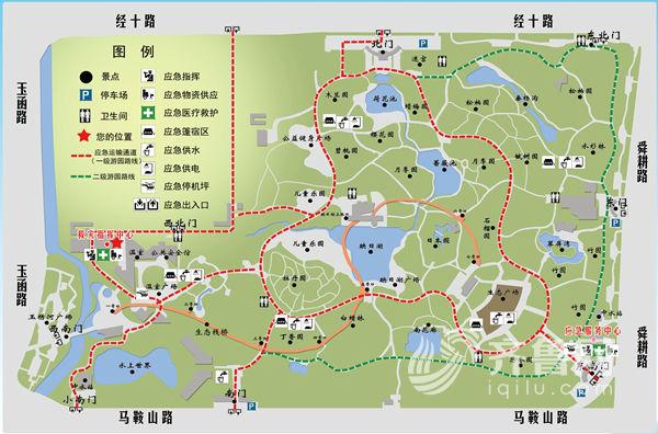 百度地图上泉城公园地图泉城公园交通:泉城公园不只是市民休闲娱乐的