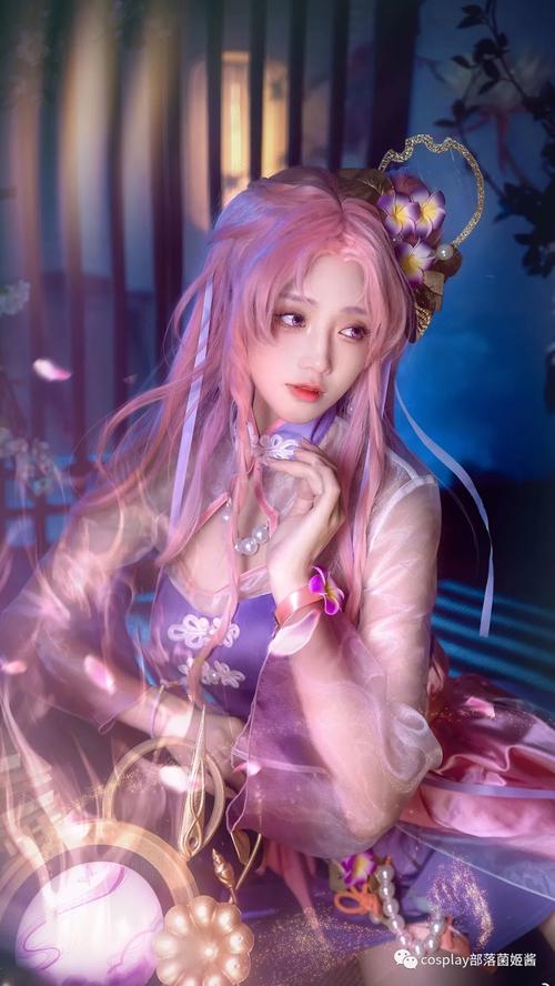 cos王者荣耀乞巧织情王昭君cos正片走路摇