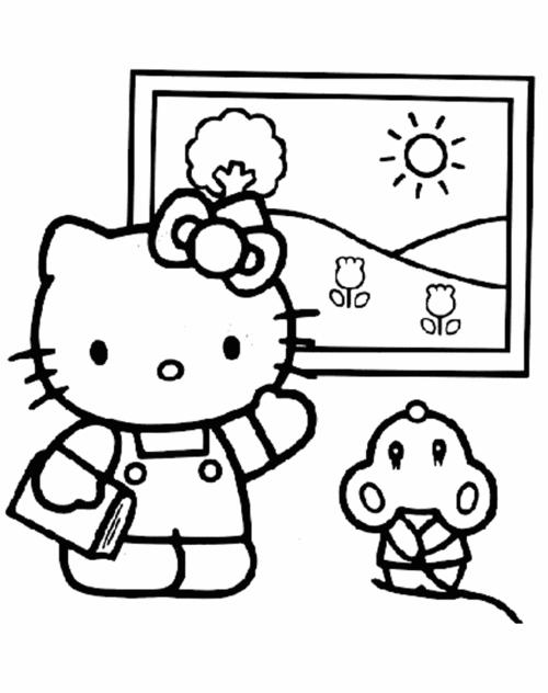 幼儿填图色简笔画
