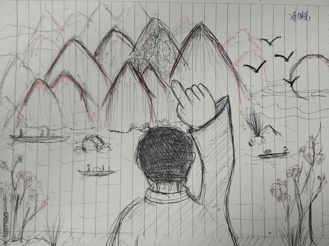 沁园春长沙【读词作画 12班】