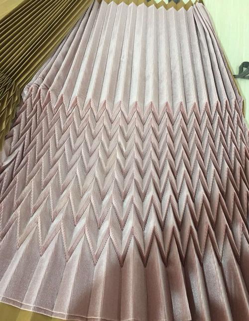 纸模 压扦 手工压褶花褶排褶 面料手工压褶加工来料定制