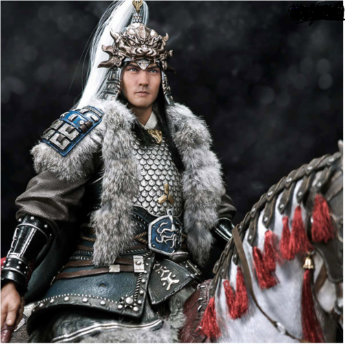 开天手办勇武大将三国演义五虎上将马超威武雕像