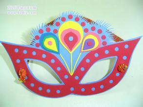 如何制作手工面具图片