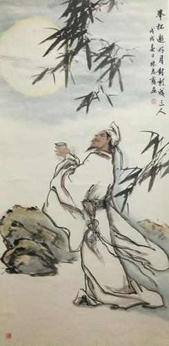 林丽霞作品《举杯邀明月》