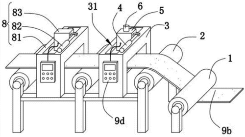 一种膏药贴热压涂布机的制作方法