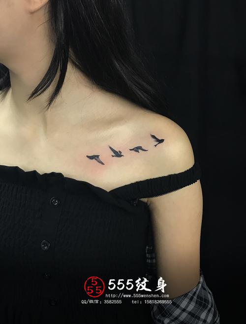 胸部纹身图案大全图片库