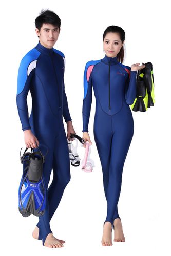 连体潜水服水母衣男女潜水衣长袖防晒游泳衣浮潜服潜水用品
