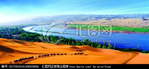 宁夏中卫沙坡头景区