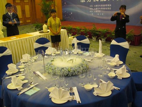 产品展示 主题宴会设计大赛 中餐主题宴会设计大赛 中餐创意摆台-爱情