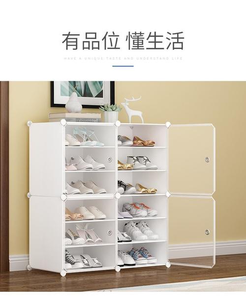 鞋架新款2020进门鞋柜一体靠墙鞋柜窄高立式出租房宿舍简易柜