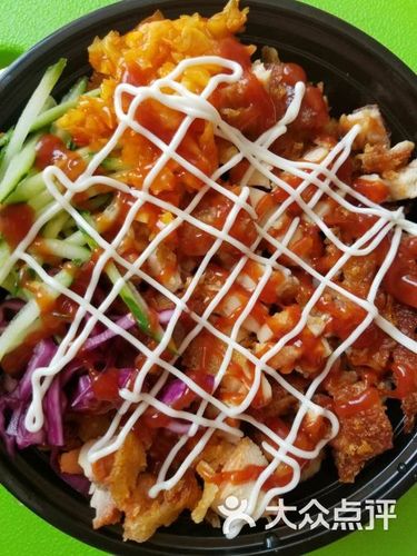 黄金脆皮鸡拌饭图片 - 第2张