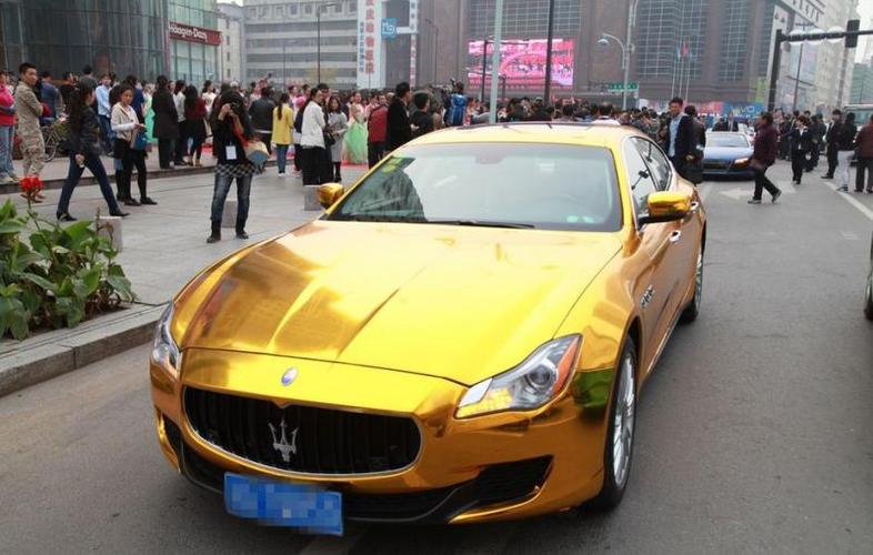 吉林"黄金甲"玛莎拉蒂-图库-手机搜狐