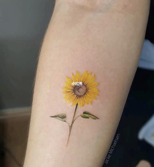 向日葵纹身_向日葵_纹身_美妆_彩妆