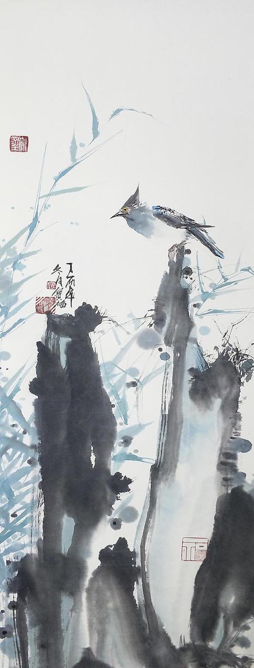 画家贾宝福国画作品鉴赏