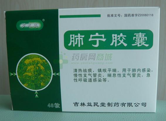 【罗米奥】肺宁胶囊(0.35gx12粒x4板/盒)