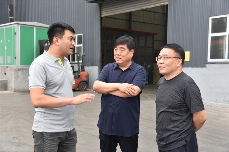 区领导焦振宗到包联重点企业调研