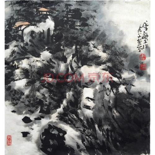 首都博物馆画院副院长 童和平 《水墨山水》