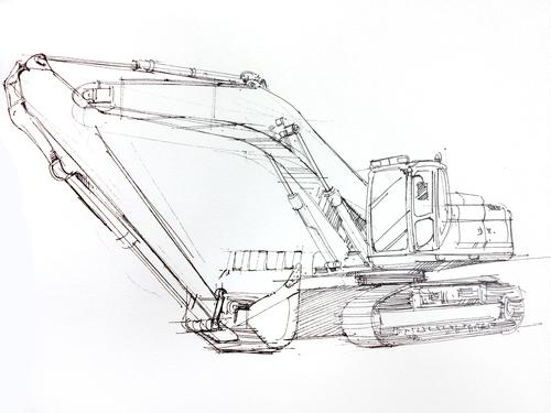 挖掘机