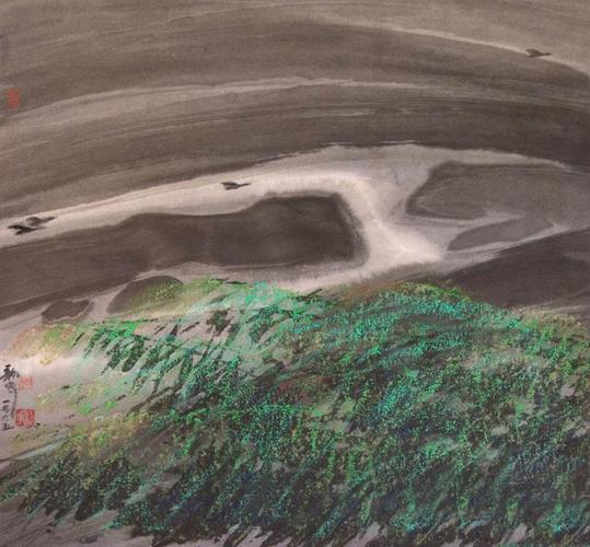 「津门网」中国文学艺术界联合会委员,著名画家周韶华作品欣赏