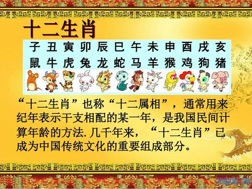 十二生肖排列顺序表2012十二生肖排列顺序