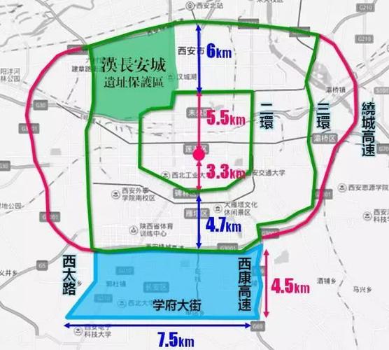 绕城改三环?西安将规划"六环十二射"道路体系!