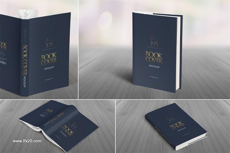 高品质的时尚高端精装书籍装帧品牌手册房地产楼书画册杂志vi设计样机