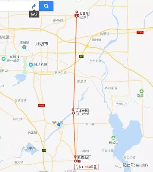潍坊新东外环正在动工,未来直通安丘!