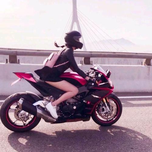 (头像)不露脸女头像 机车女孩系列