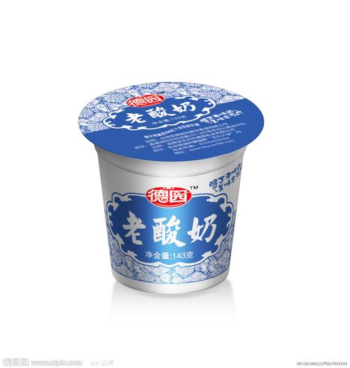 德园老酸奶包装图片