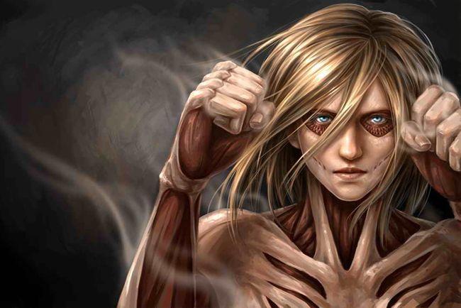 《进击的巨人》:女巨人的实力直奔t0,浅谈阿妮的"德智体美"