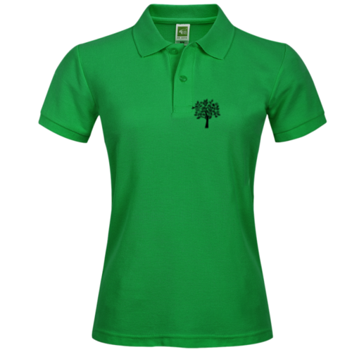一棵树-女款纯色polo衫