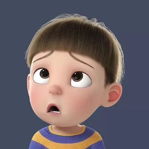 有没有这种3d小孩风格的头像