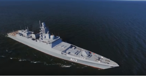 俄罗斯开始研制22350m护卫舰 吨位增加到7000吨