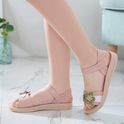 3到12岁11女孩10 9穿8 7 6女凉鞋