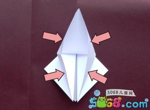 会动的恐怖折纸怎么折