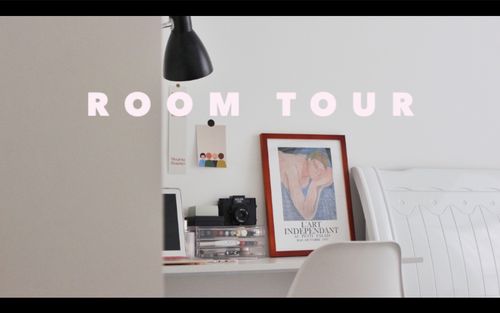 roomtour带你参观我的白色系卧室家居小物分享