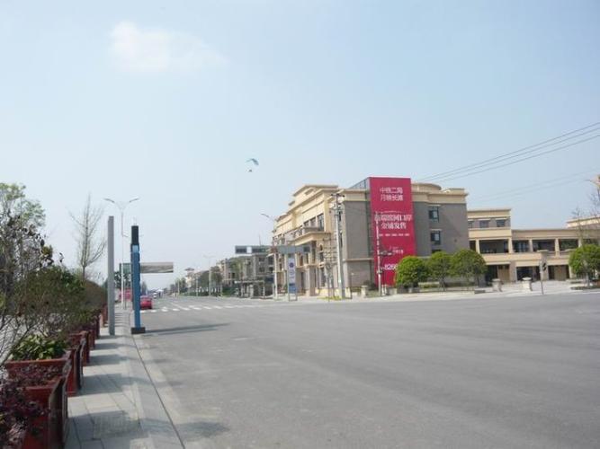 美丽的温江区金马镇风光