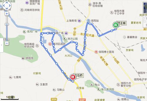 盘点信阳最新公交线路 25路线路有更改