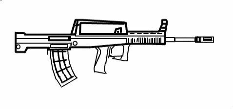 简笔画枪械