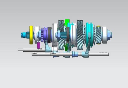汽车变速箱变速齿轮组