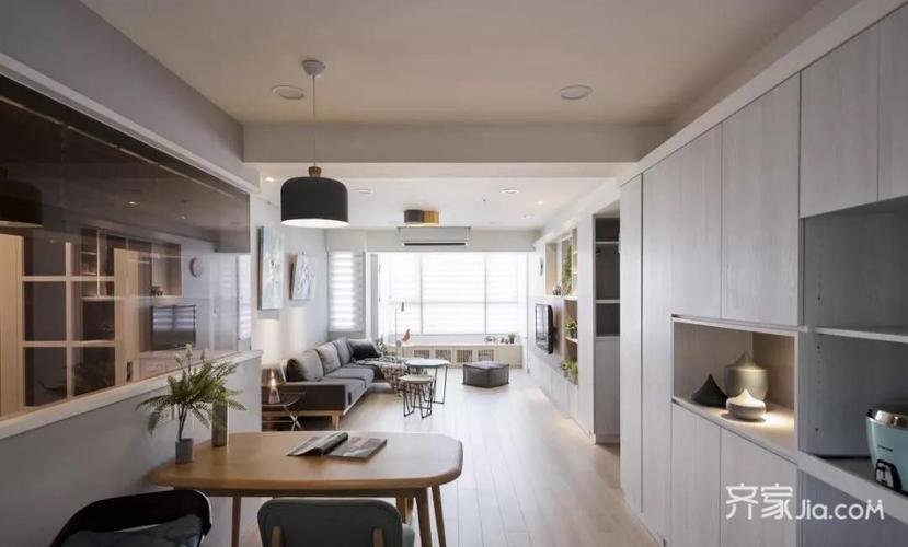 玻璃墙书房,通透漂亮