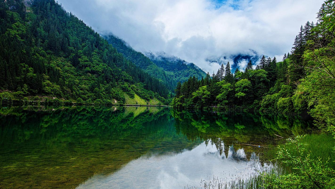 四川九寨沟风景桌面壁纸图片,风景壁纸,清新,自然,四川,九寨沟,壁纸