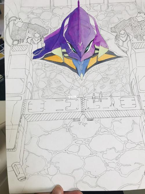 eva 初号机_绘画_文化_绘画